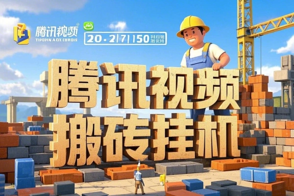 腾讯视频自动搬砖挂机项目，号称日入300+【挂机脚本+使用教程】