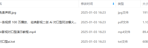 百万播放经典影视二创Ai对口型玩法