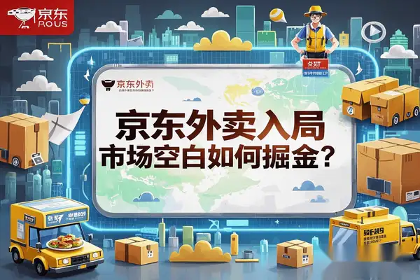 【京东外卖入局，市场空白如何掘金？】拉新入口与入驻攻略大公开！