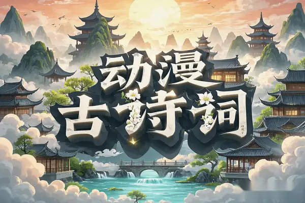 制作动漫古诗词AI视频45个作品涨粉17万