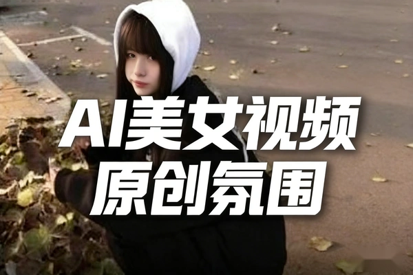 AI原创氛围感美女视频教程